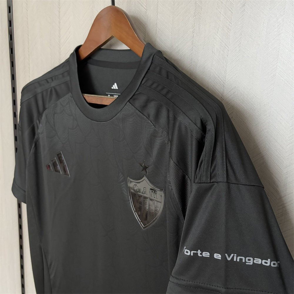 Camisa Atlético Mineiro All Black 2025/26 - Galo na Veia - FutStore