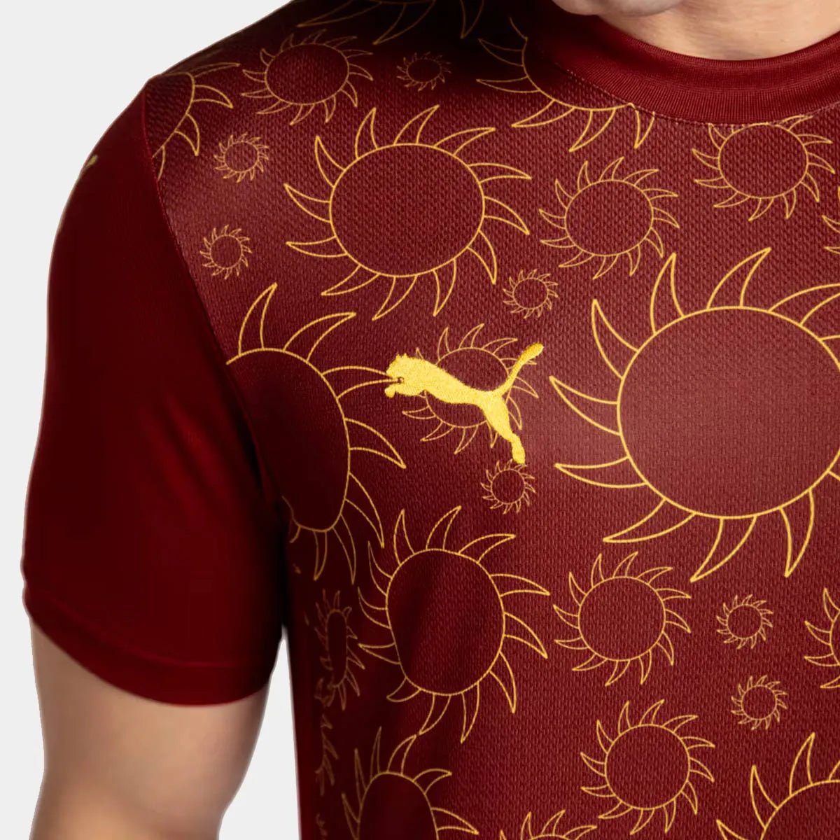 Camisa Bahia III 25/26 s/n Puma Masculina - Vermelho Fan version - FutStore