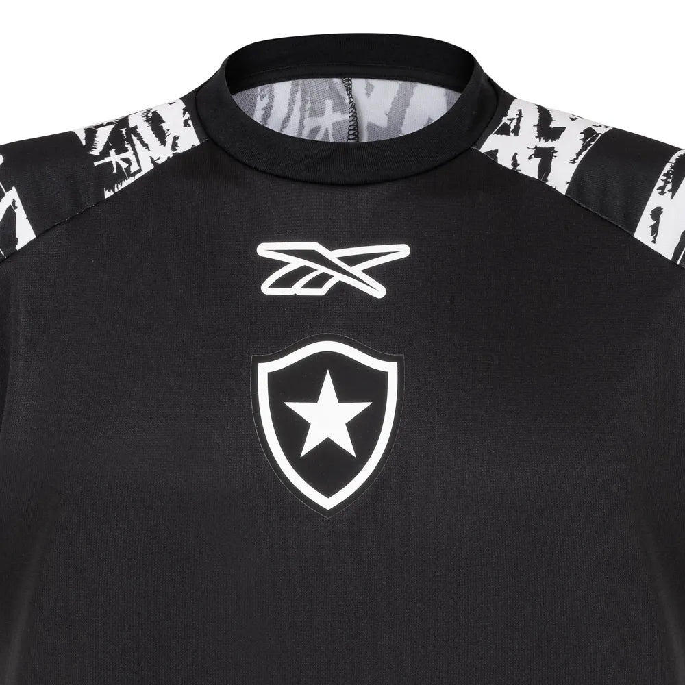 Camisa Botafogo Feminina Reebok Oversized Prematch 25/26 - FutStore