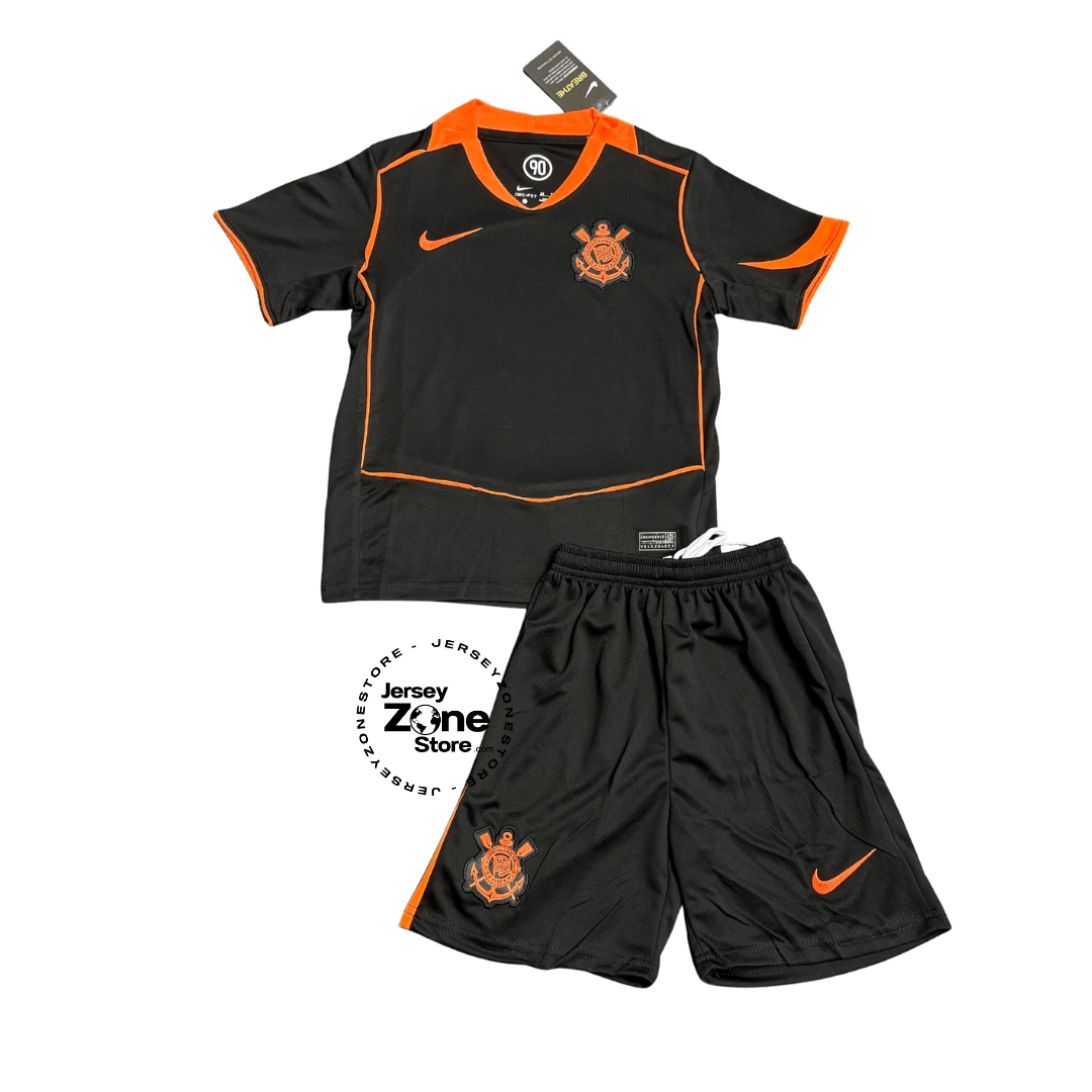 Camisa Corinthians 2025/26 III Infantil Kit Kids - FutStore