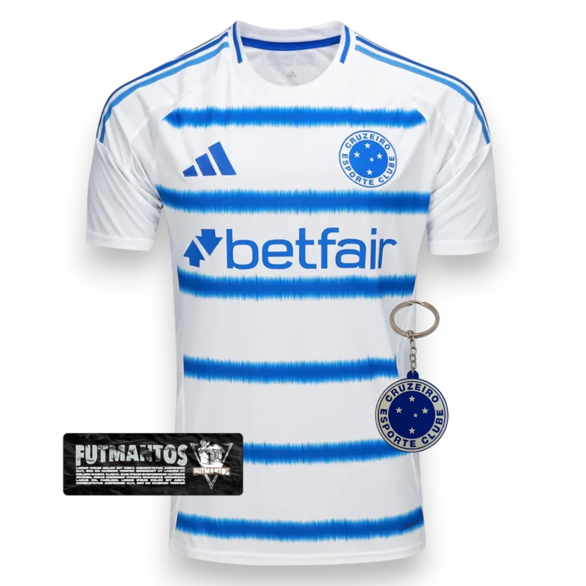 Camisa Cruzeiro II 25/26 Branca - FutStore