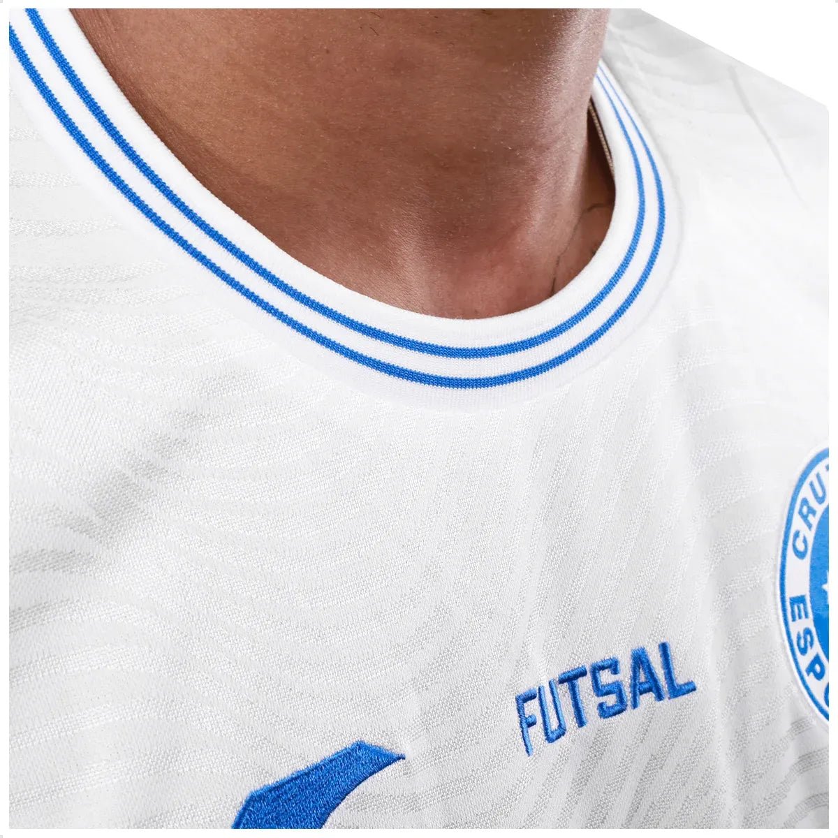 Camisa de Futsal Joma Home Cruzeiro - Branco - FutStore