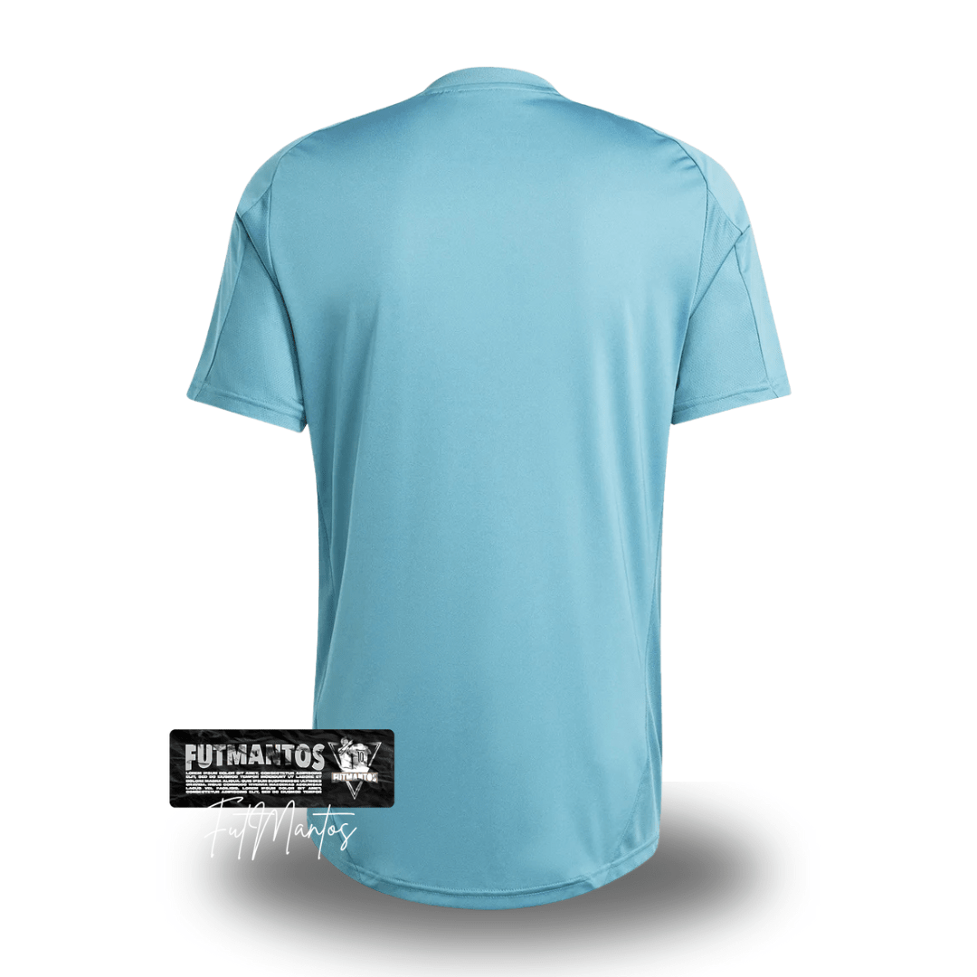 Camisa de Treino Cruzeiro 25/26 Azul Turquesa+Branco - FutStore