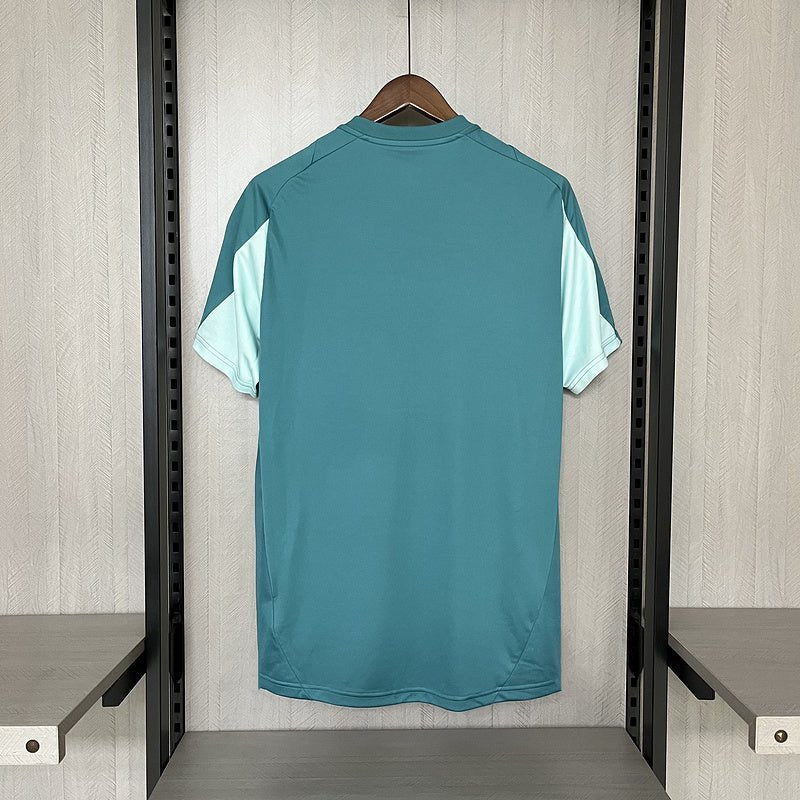 Camisa de Treino Cruzeiro 25/26 Azul Turquesa+Branco - FutStore
