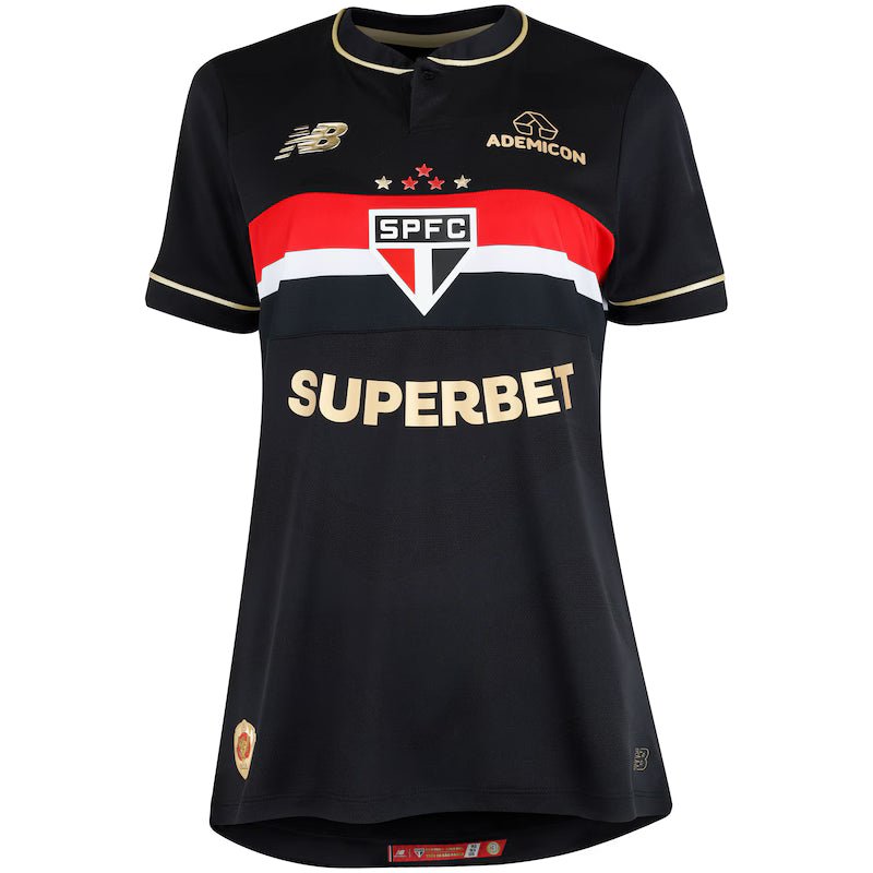 Camisa do São Paulo III 25/26 New Balance Feminina - FutStore
