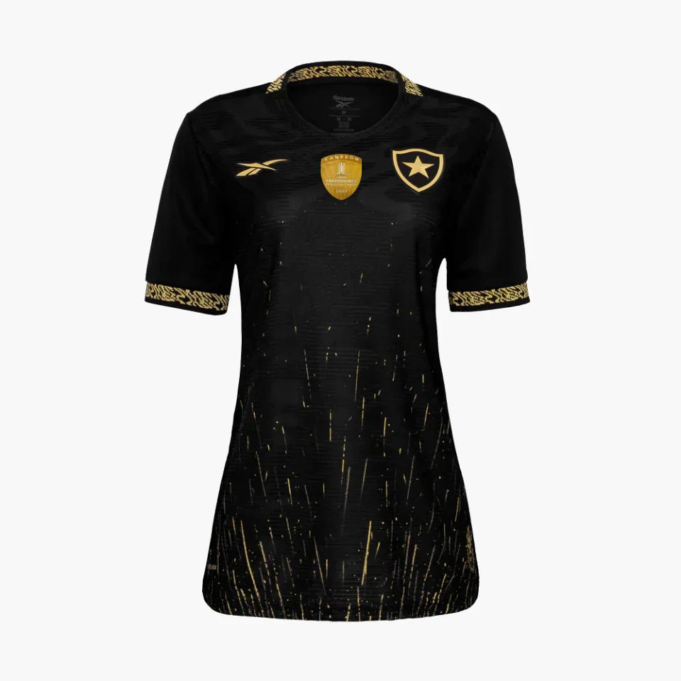 Camisa Feminina Reebok Botafogo 2024/25 II - Patch Libertadores - FutStore
