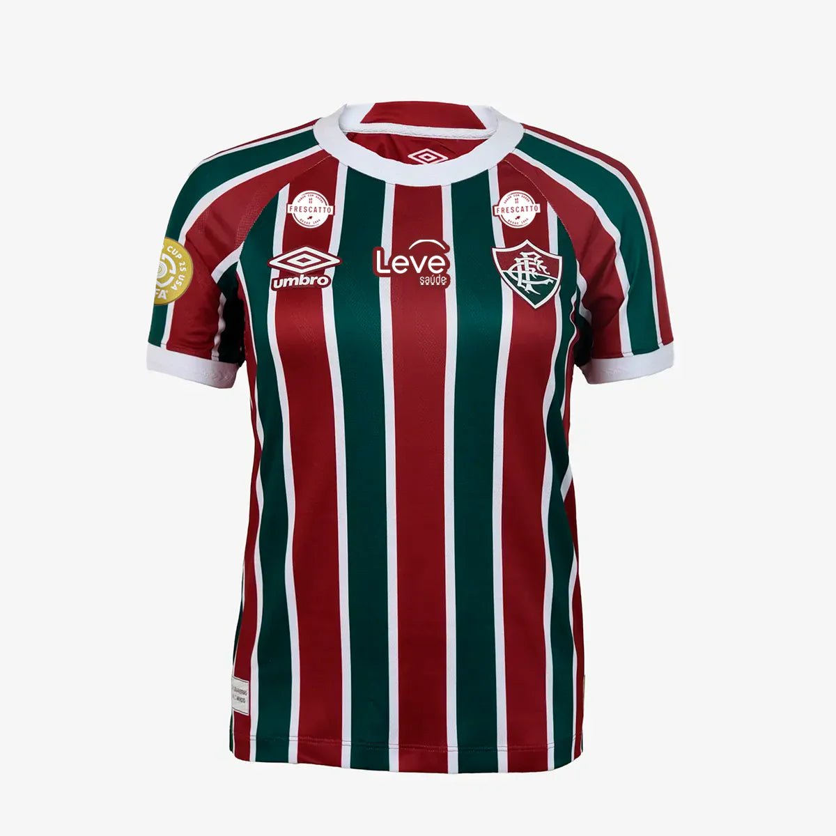 Camisa Feminina Umbro Fluminense 2025/26 I - All Sponsor e Patch Mundial - FutStore