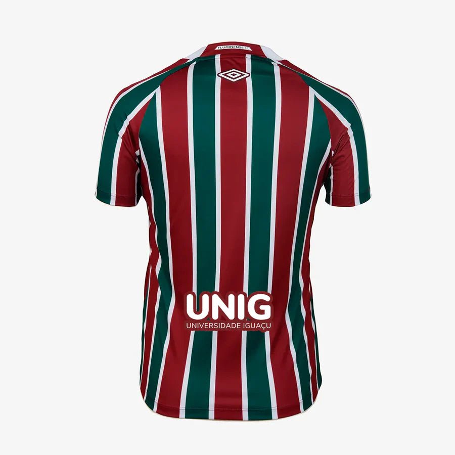 Camisa Feminina Umbro Fluminense 2025/26 I - All Sponsor e Patch Mundial - FutStore