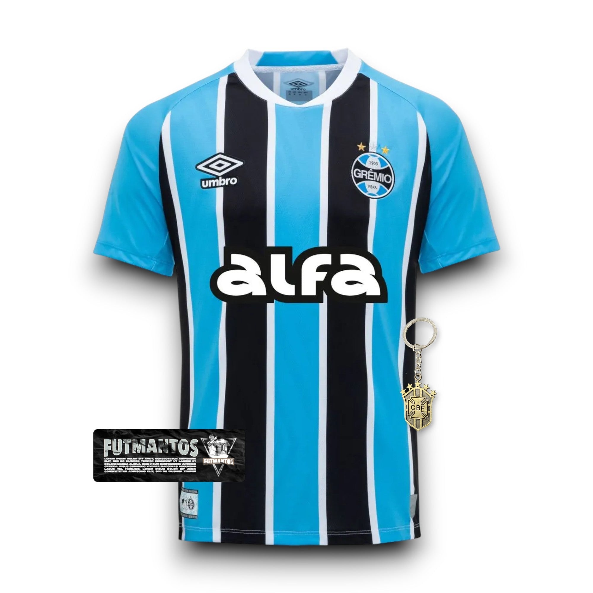 Camisa Grêmio l 25/26 - Copa Libertadores - FutStore