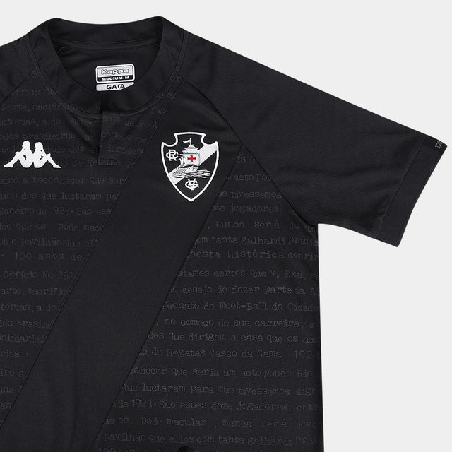 Camisa Kappa Vasco da Gama Kombat 2024/25 III - FutStore
