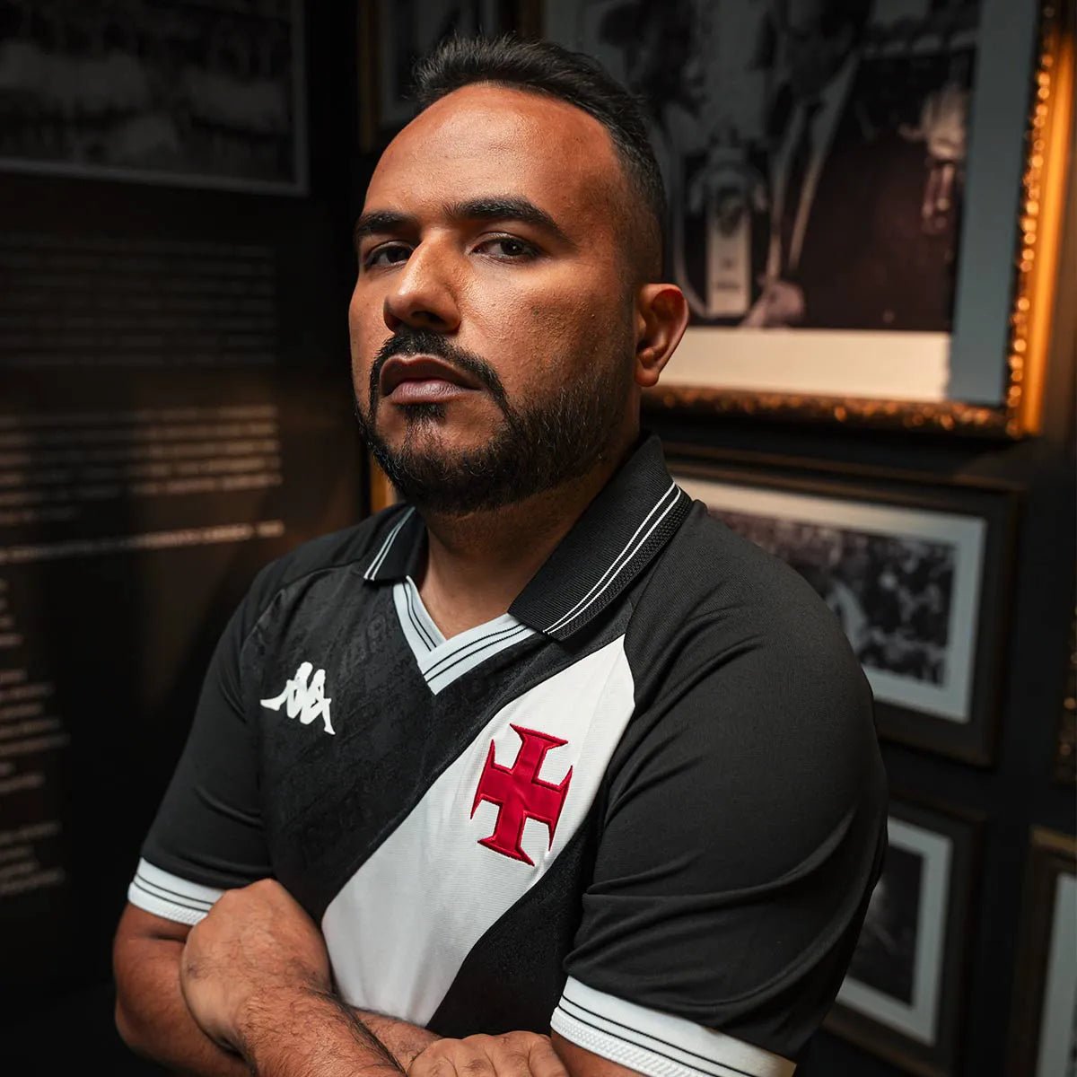 Camisa Kappa Vasco I 2025 - FutStore