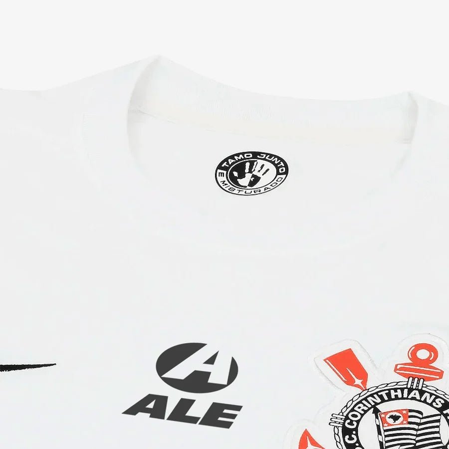Camisa Nike Corinthians 2024/25 I Torcedor Com Patrocínios - FutStore
