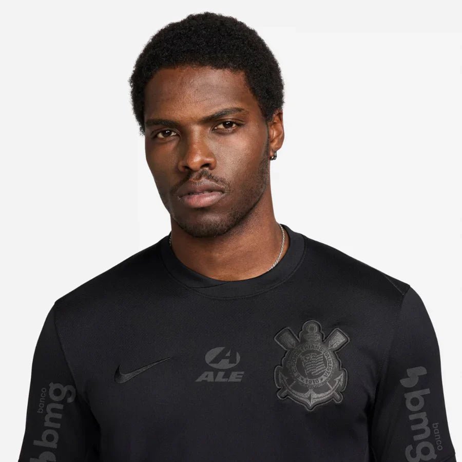 Camisa Nike Corinthians 2024/25 II Torcedor Com Patrocínios - FutStore