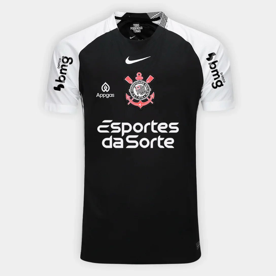 Camisa Nike Corinthians 2025/26 II Torcedor Com Patrocínios - FutStore
