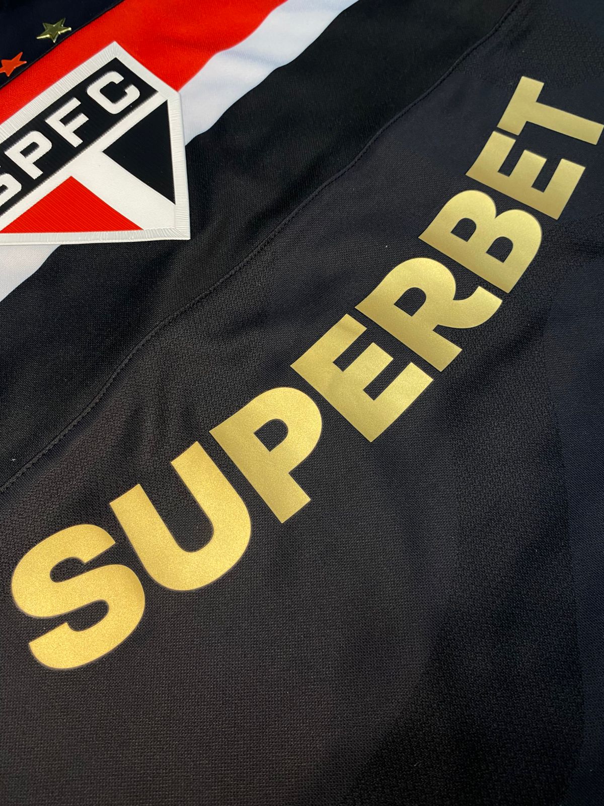 Camisa São Paulo III Preta 25/26 - FutStore