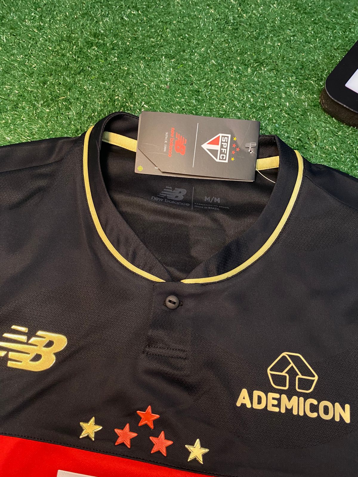 Camisa São Paulo III Preta 25/26 - FutStore