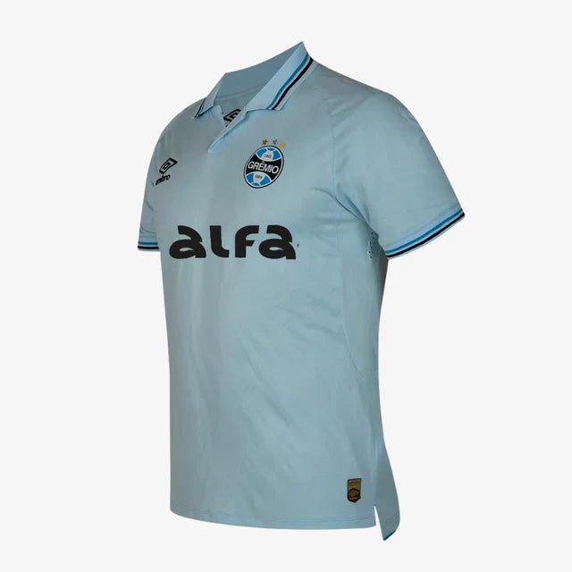 Camisa Umbro Grêmio 2025/26 II Azul Celeste Jogador - FutStore