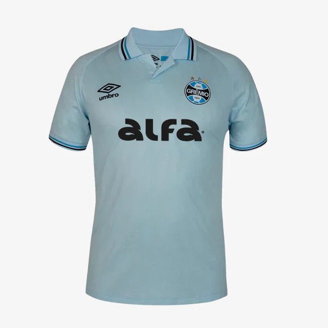 Camisa Umbro Grêmio 2025/26 II Azul Celeste Jogador - FutStore