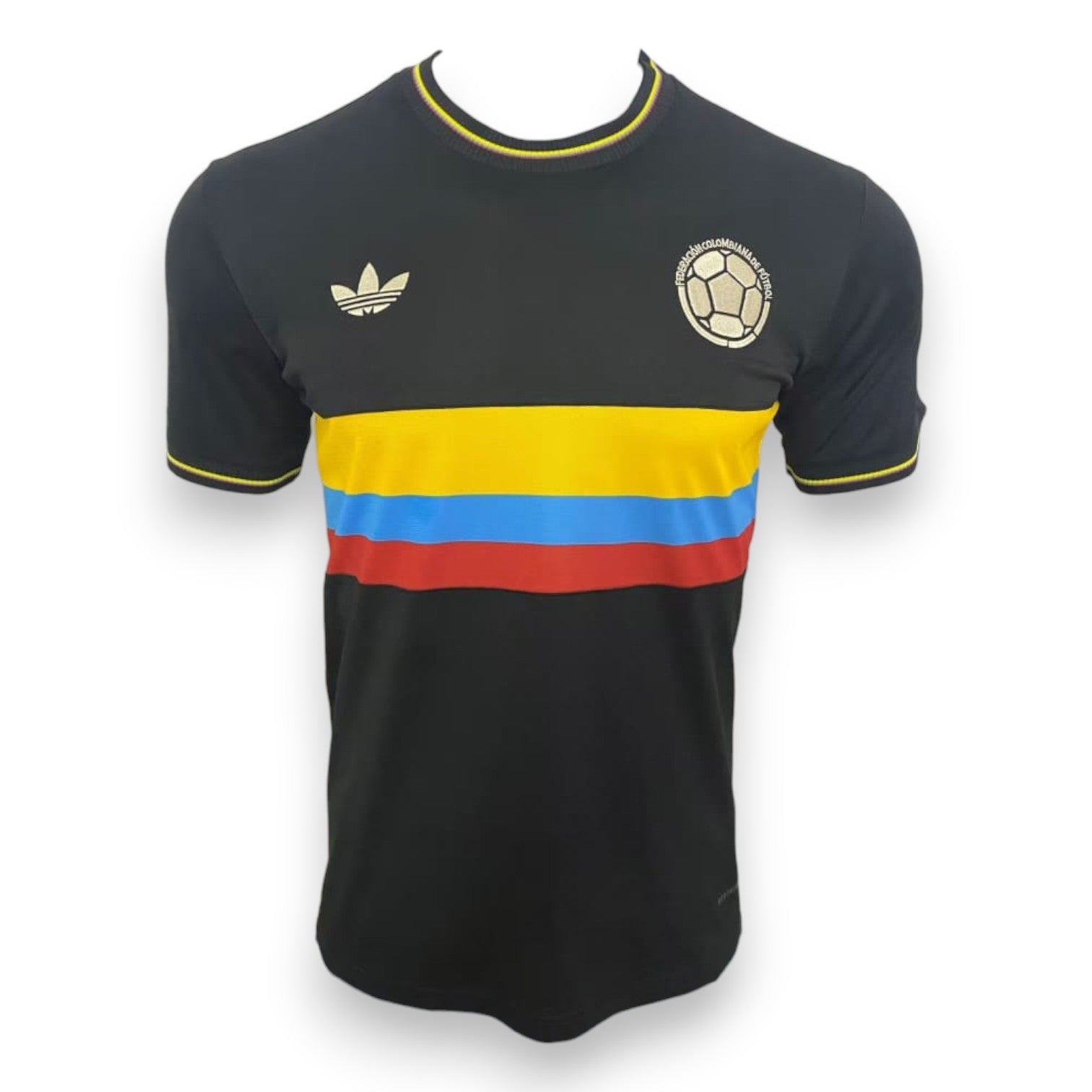 Camiseta Colombia Centenario 2024/2025 Negra - FutStore