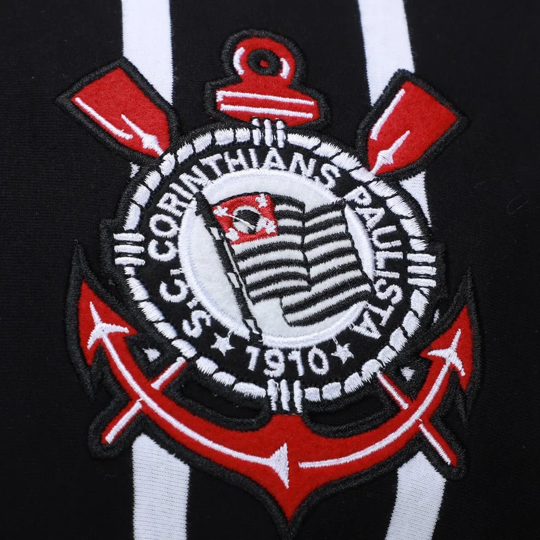 Camiseta Polo Corinthians Retrô Japão Masculina - Fan Version - FutStore