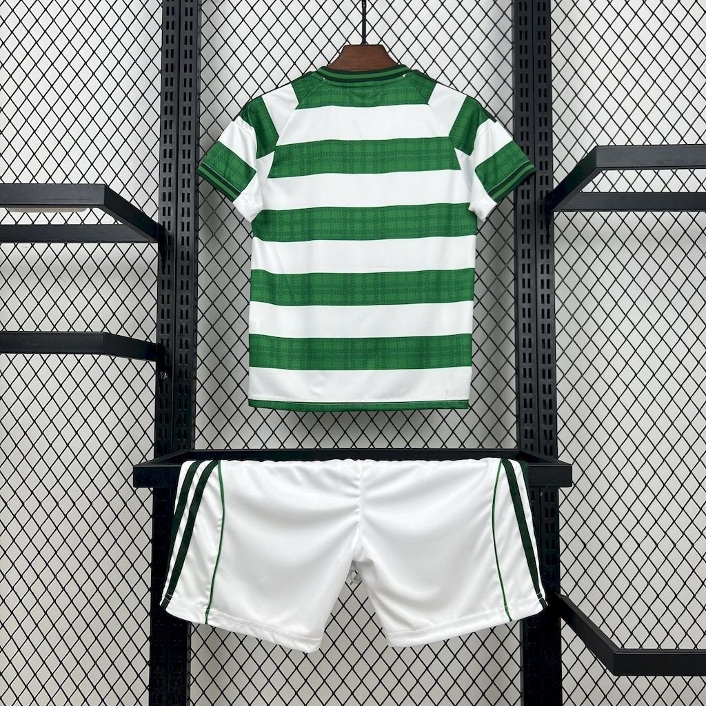 Celtic 2025/26 Home Kids Kit - FutStore