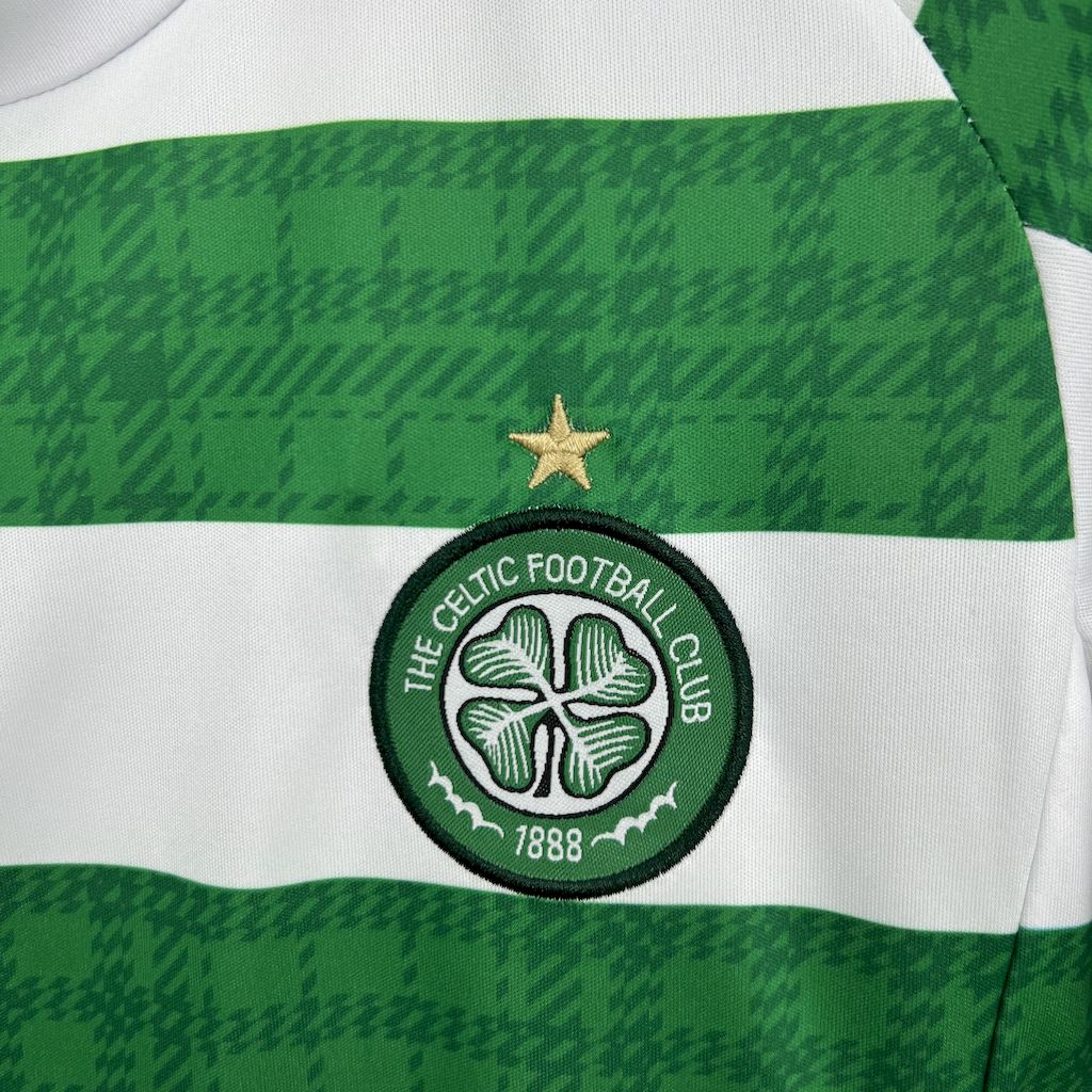 Celtic 2025/26 Home Kids Kit - FutStore