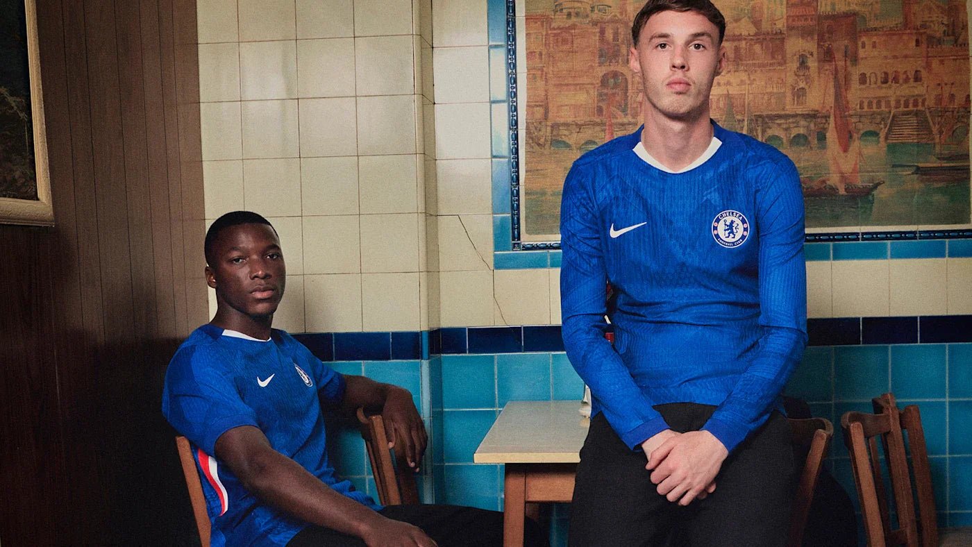 Chelsea Home Jersey 25/26 with World Champions 25 printing - FutStore
