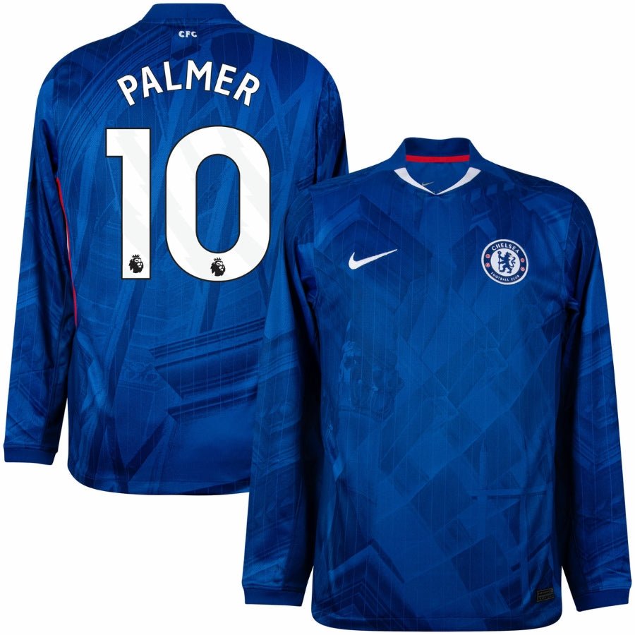 Chelsea Palmer 10 Home Long Sleeve Fan Jersey 2025/26 - FutStore