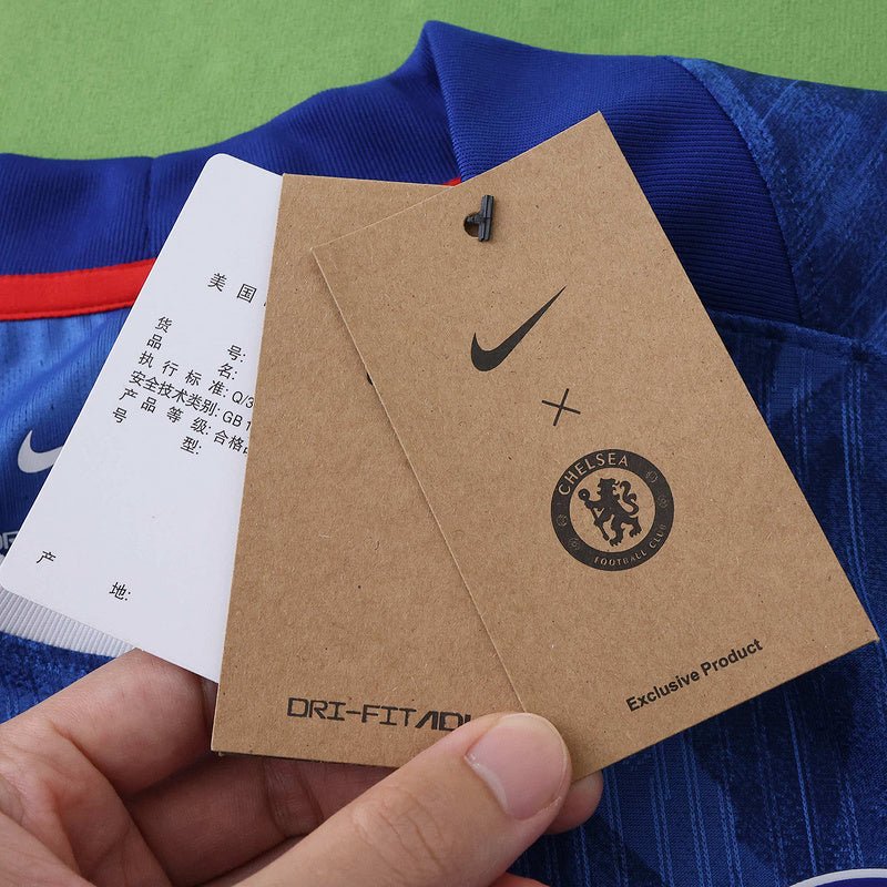 Chelsea Player Home Jersey 25/26 with World Champions - Patch - FutStore