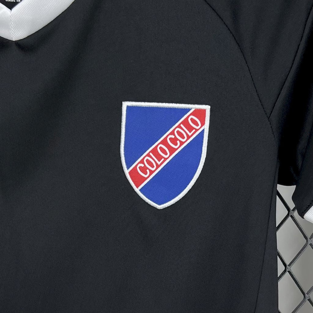 Colo Colo 2025/26 Anniversary Black Kids Kit - FutStore