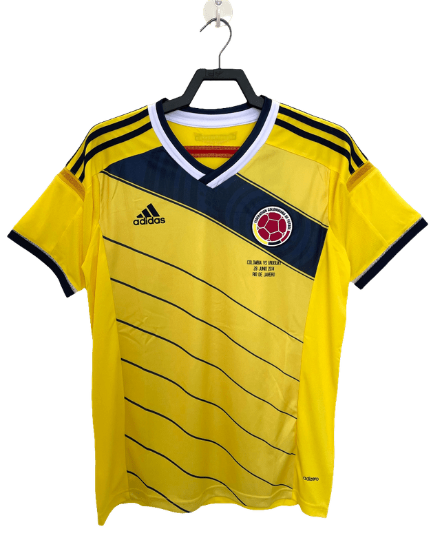 Colombia 2014 I Home Jersey - Retro Version - FutStore