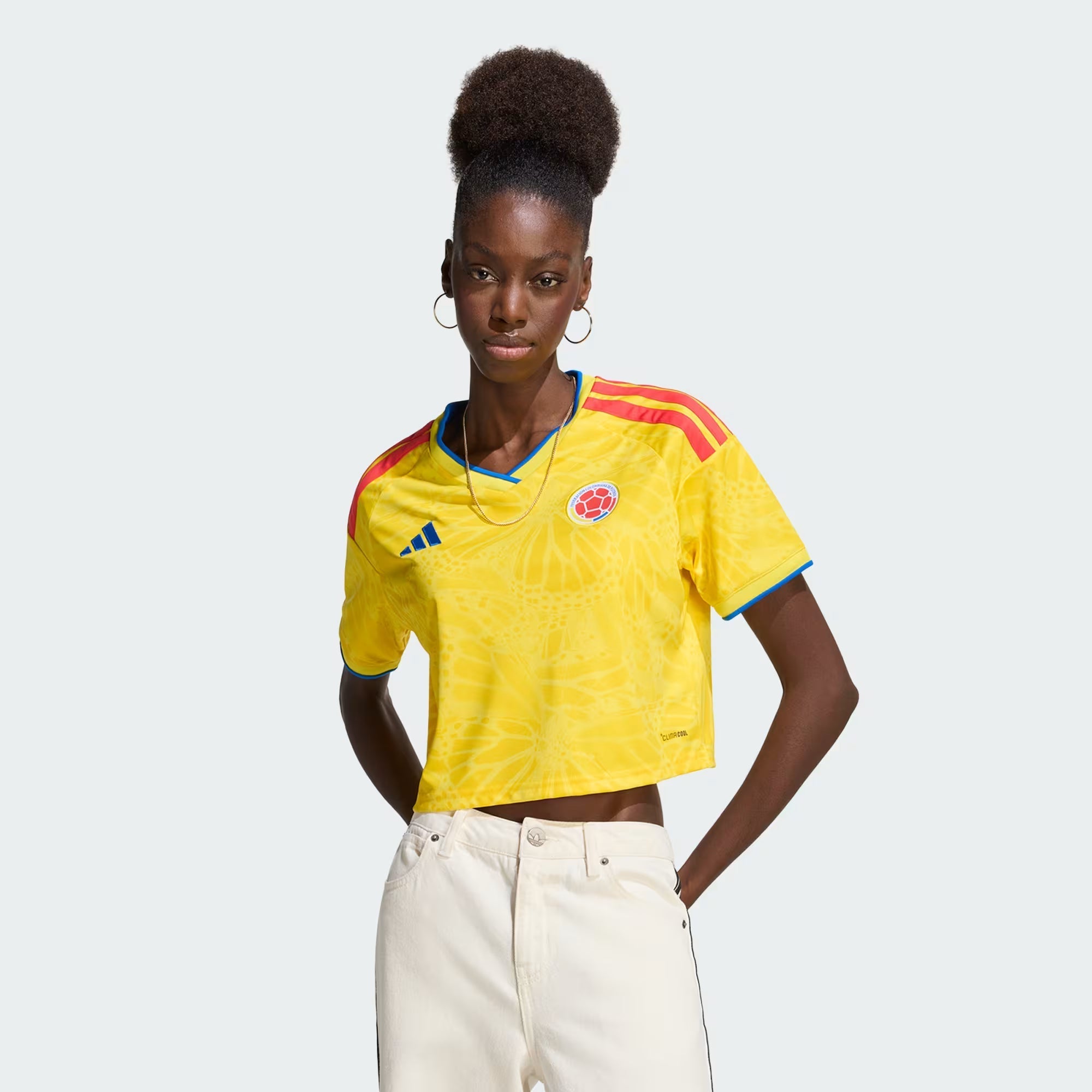 Colombia 26 Home Cropped Jersey - FutStore