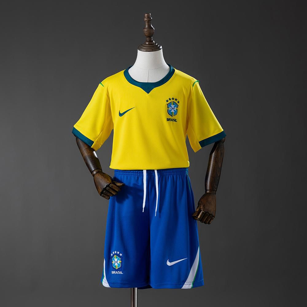Conjunto Infantil Brazil World Cup 2026 Kit Kids - FutStore