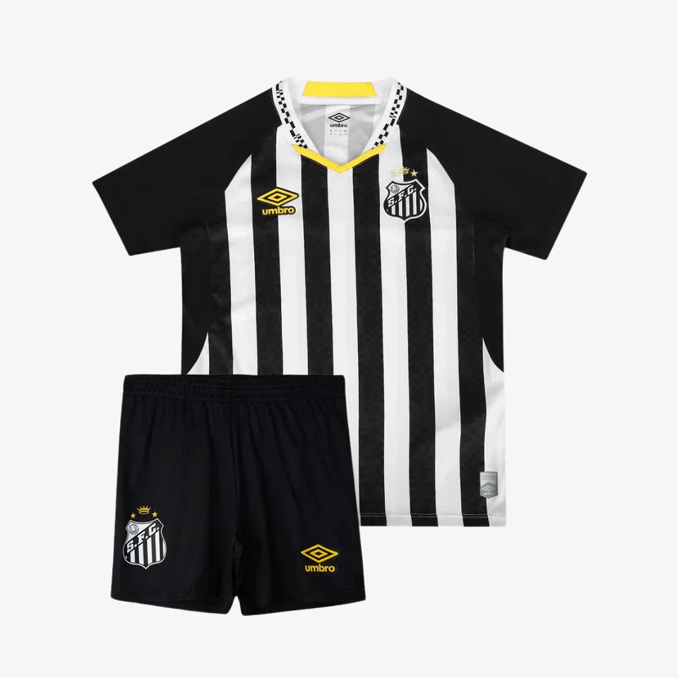 Conjunto Infantil Umbro Santos 2025/26 II - FutStore