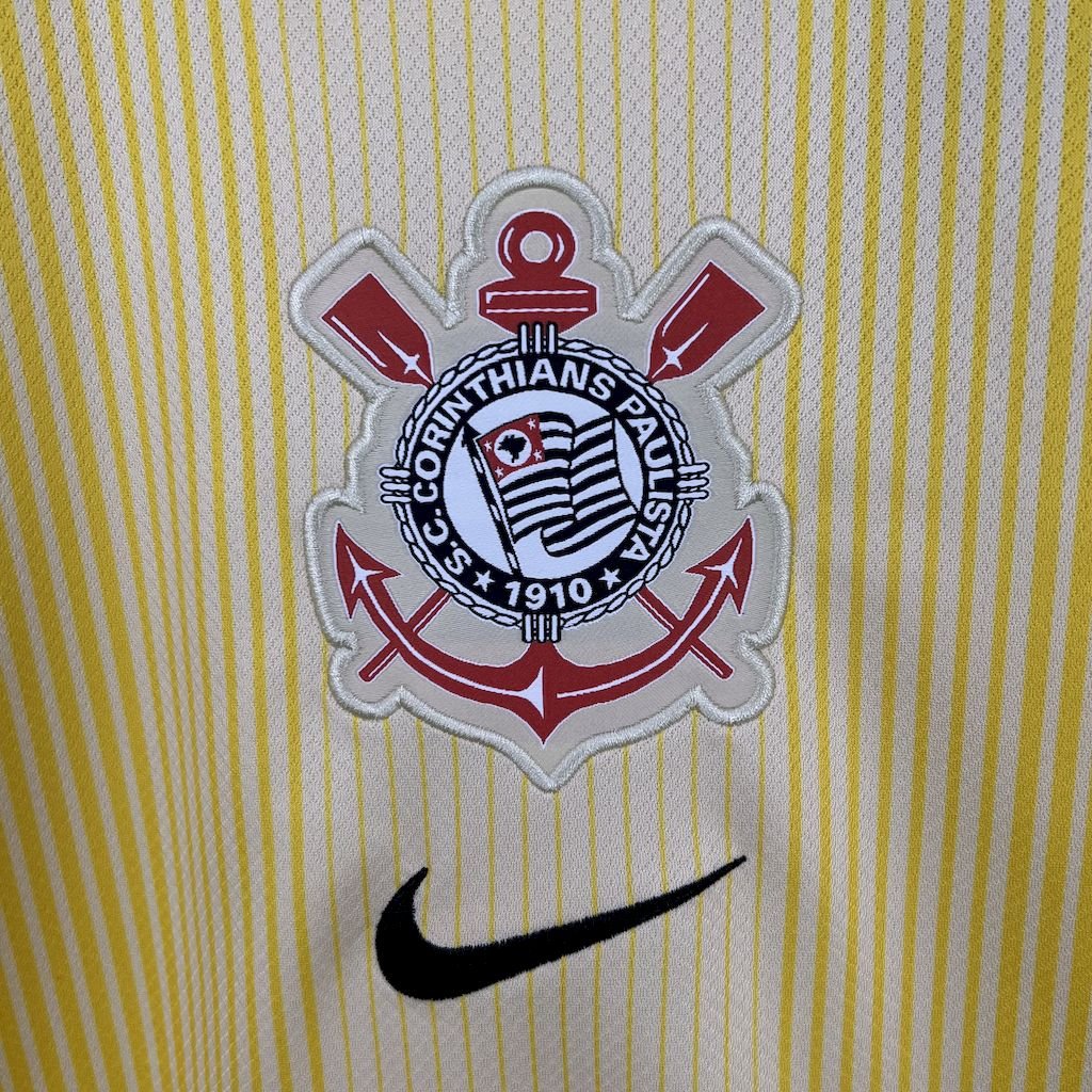 Corinthians 2025/26 Yellow goalkeeper Jersey - Fan Version - FutStore