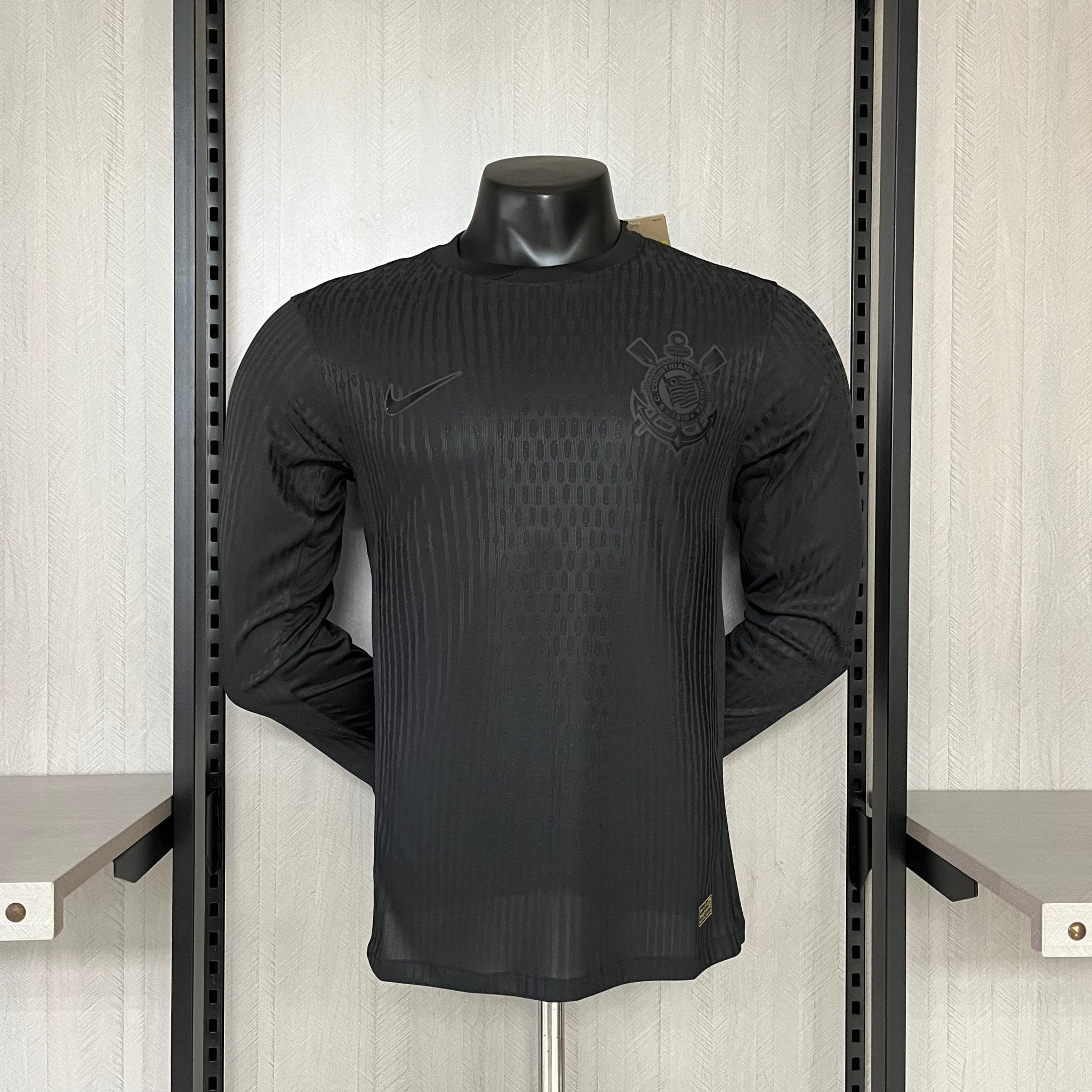 Corinthians 24/25 II Away Jersey - Long Sleeve Player Slim Fit - Slim Fit - FutStore