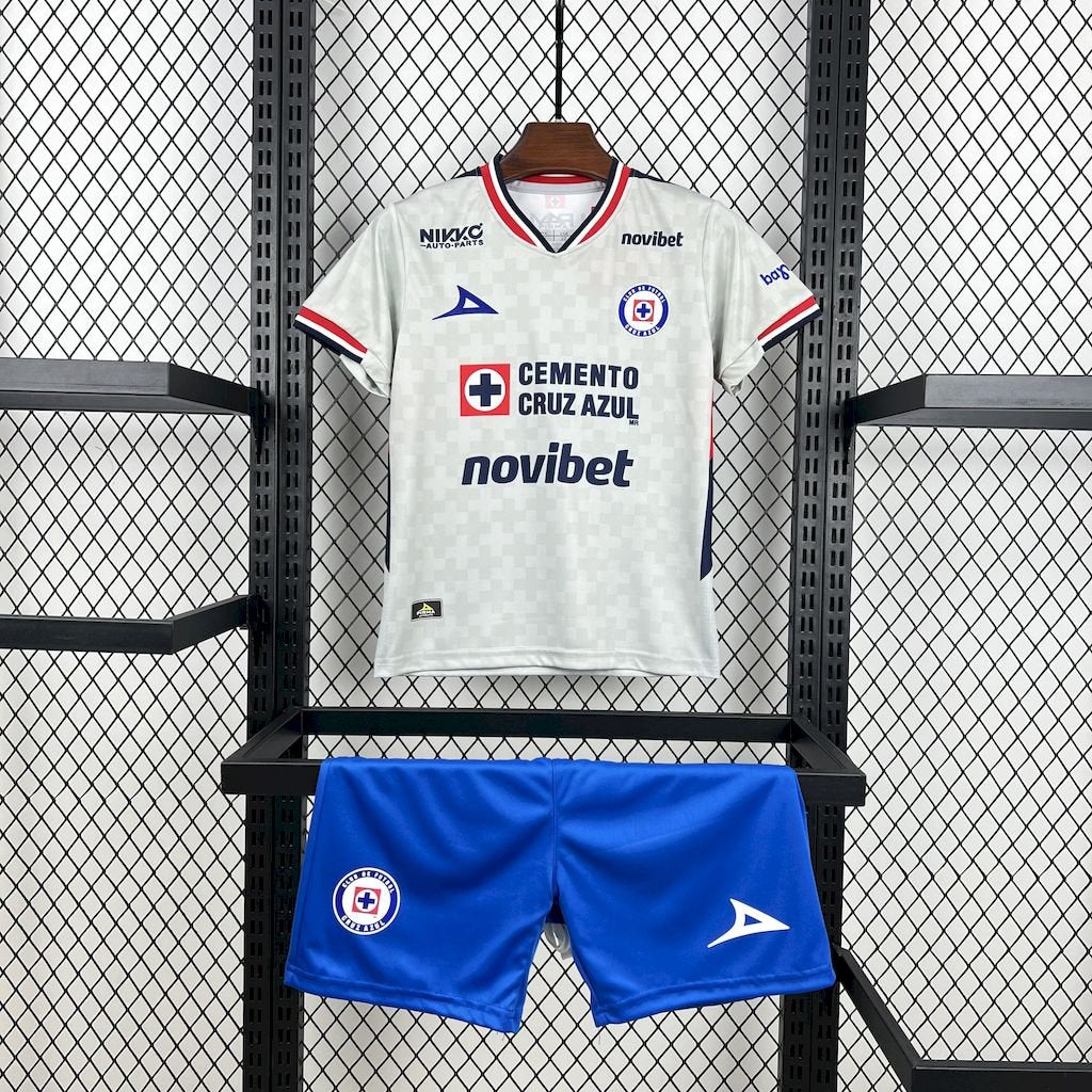 Cruz Azul 2025/26 Away Kids Kit - FutStore