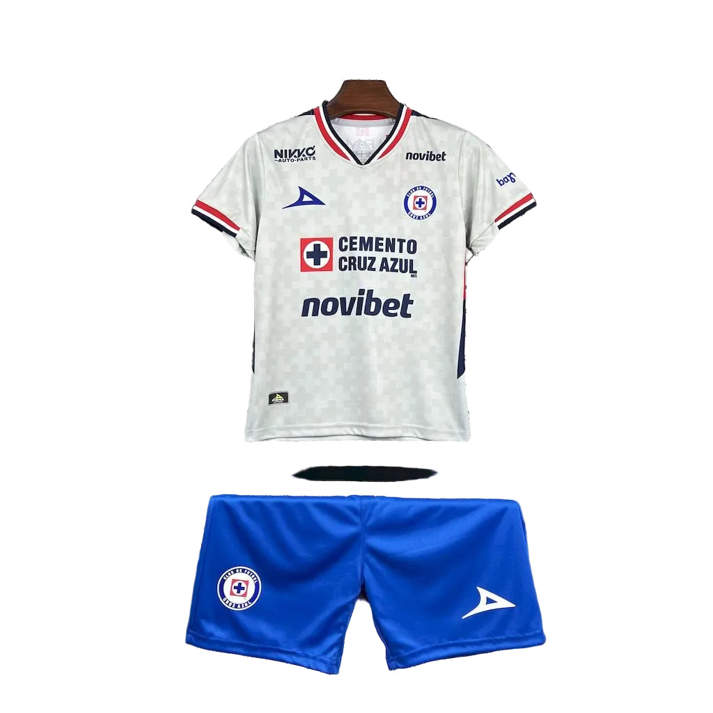 Cruz Azul 2025/26 Away Kids Kit - FutStore