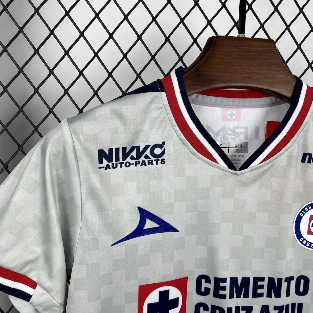 Cruz Azul 2025/26 Away Kids Kit - FutStore