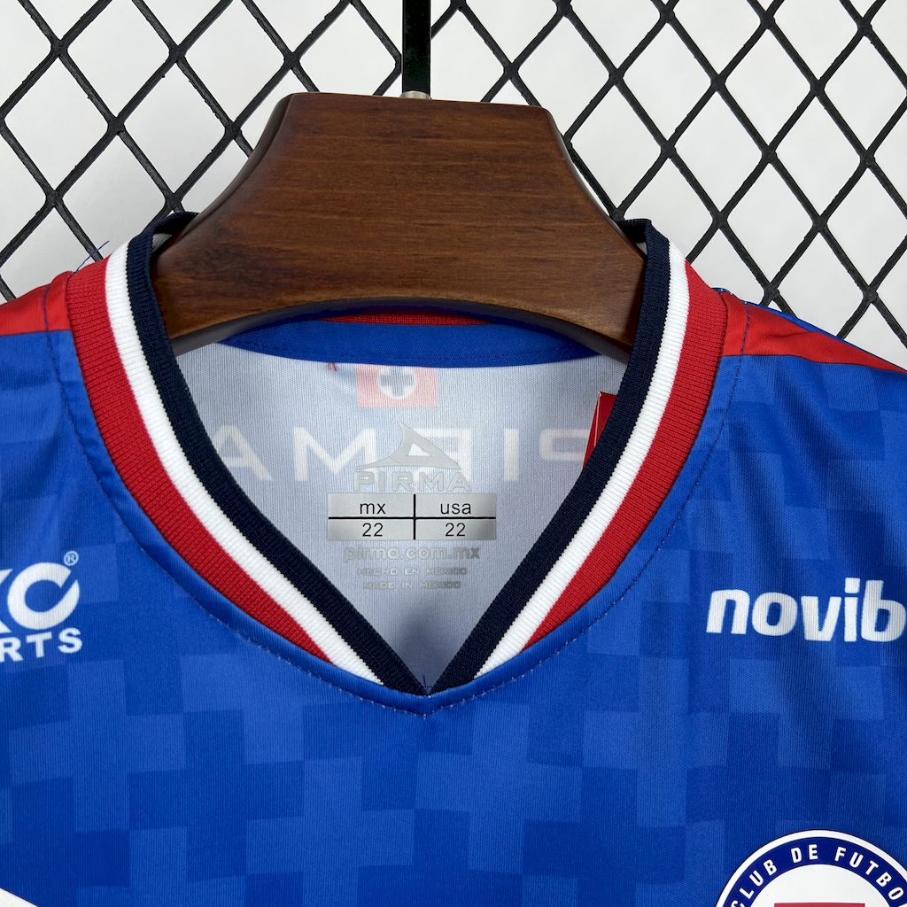 Cruz Azul 2025/26 home Kids Kit - FutStore