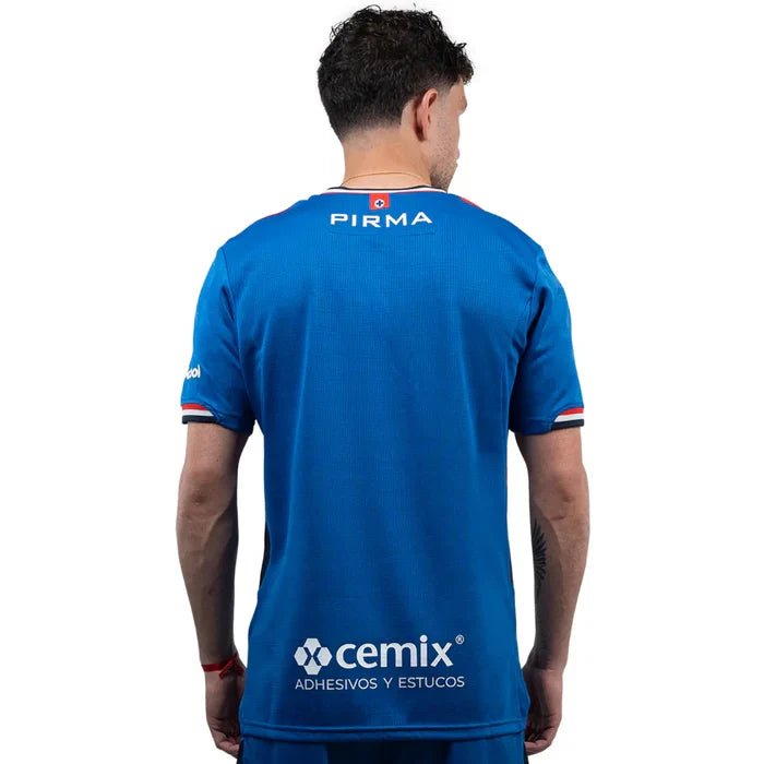 Cruz Azul Home Fan Jersey 2025/26 w/ Champions 9 + BBVA 25/26 - FutStore