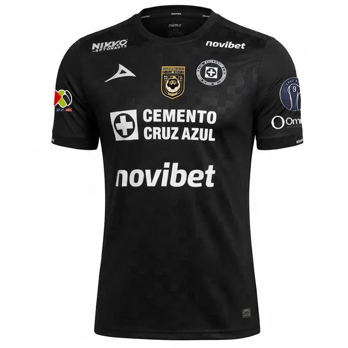 Cruz Azul Third Fan Jersey 2025/26 w/ Champions 9 + BBVA - FutStore