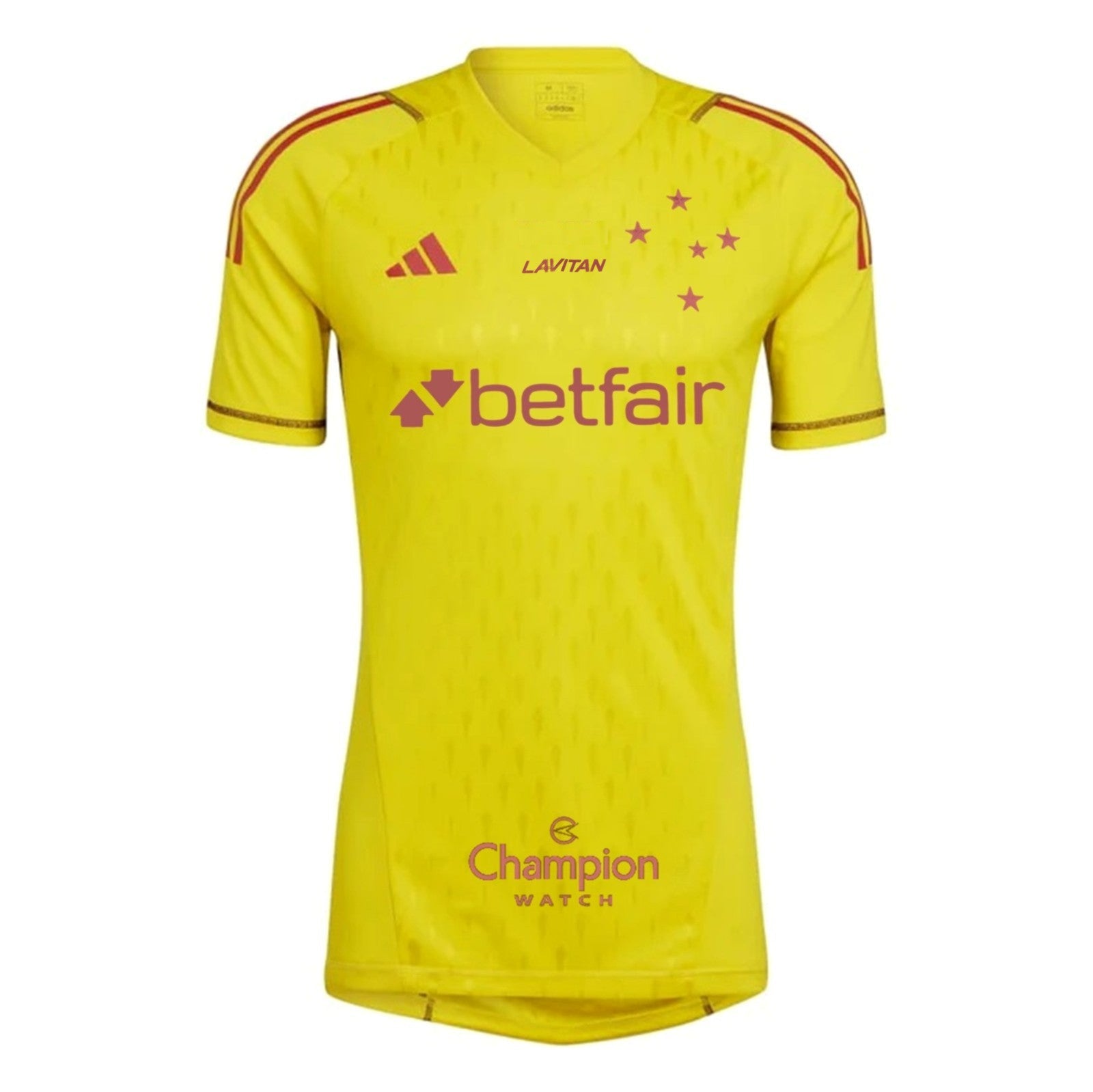 Cruzeiro 24/25 Goalkeeper Jersey - Yellow - All Sponsors - Fan Version - FutStore