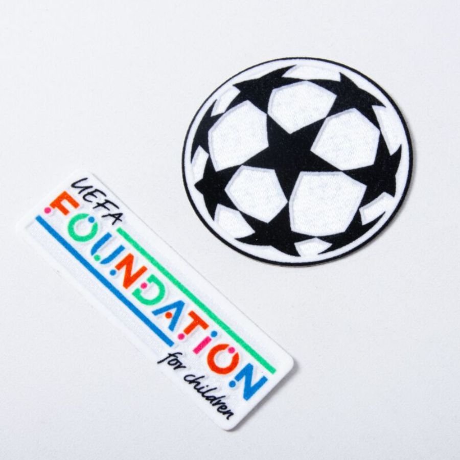 Dinamo Zagreb Home 2024/25 Patches UCL UEFA Foundation (Official Printing) - FutStore