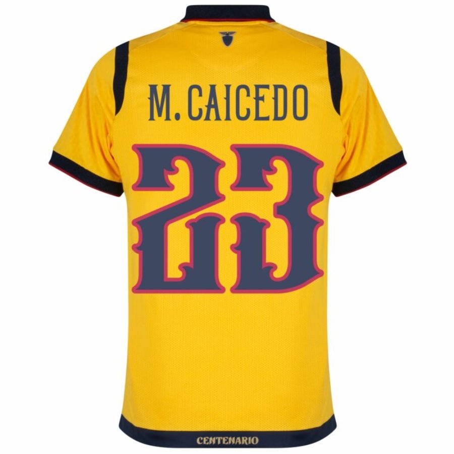 Ecuador M. Caicedo 23 Home Fan Jersey 2024/25 - FutStore