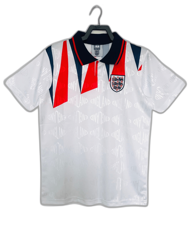 England 1992 I Home Jersey - Retro Version - FutStore