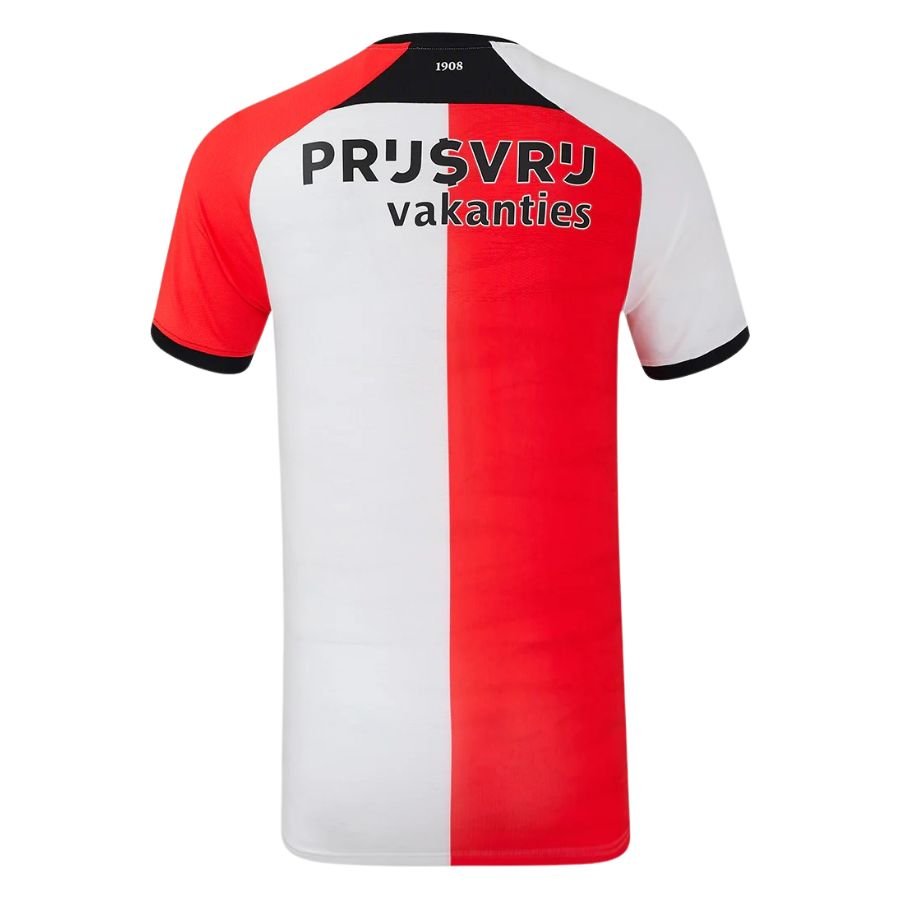 Feyenoord Home 2024/25 Patches UCL UEFA Foundation (Official Printing) - FutStore