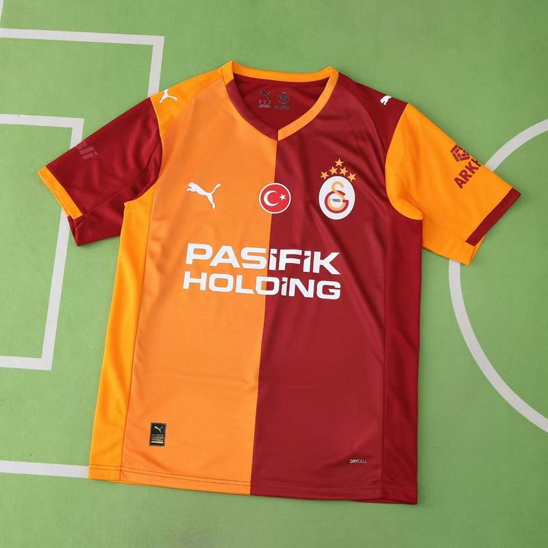 Galatasaray Home Jersey 2025/26 - With Sponsors - FutStore