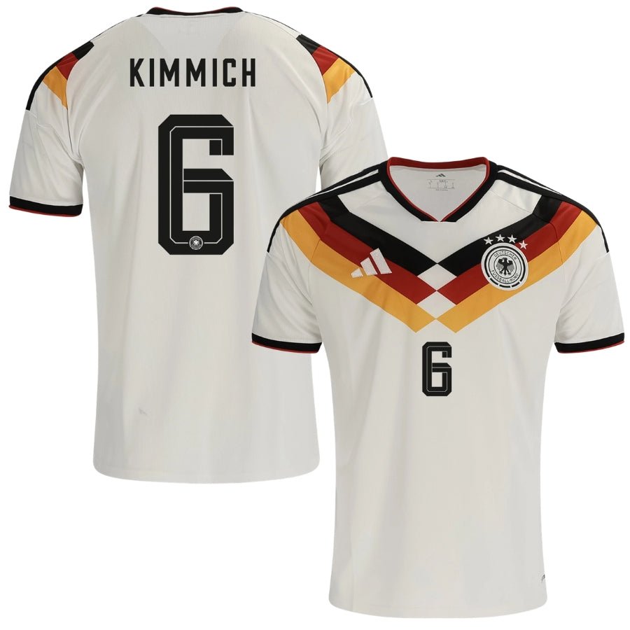 Germany Home Kimmich 6 Fan Jersey Shirt 2026 World Cup - FutStore
