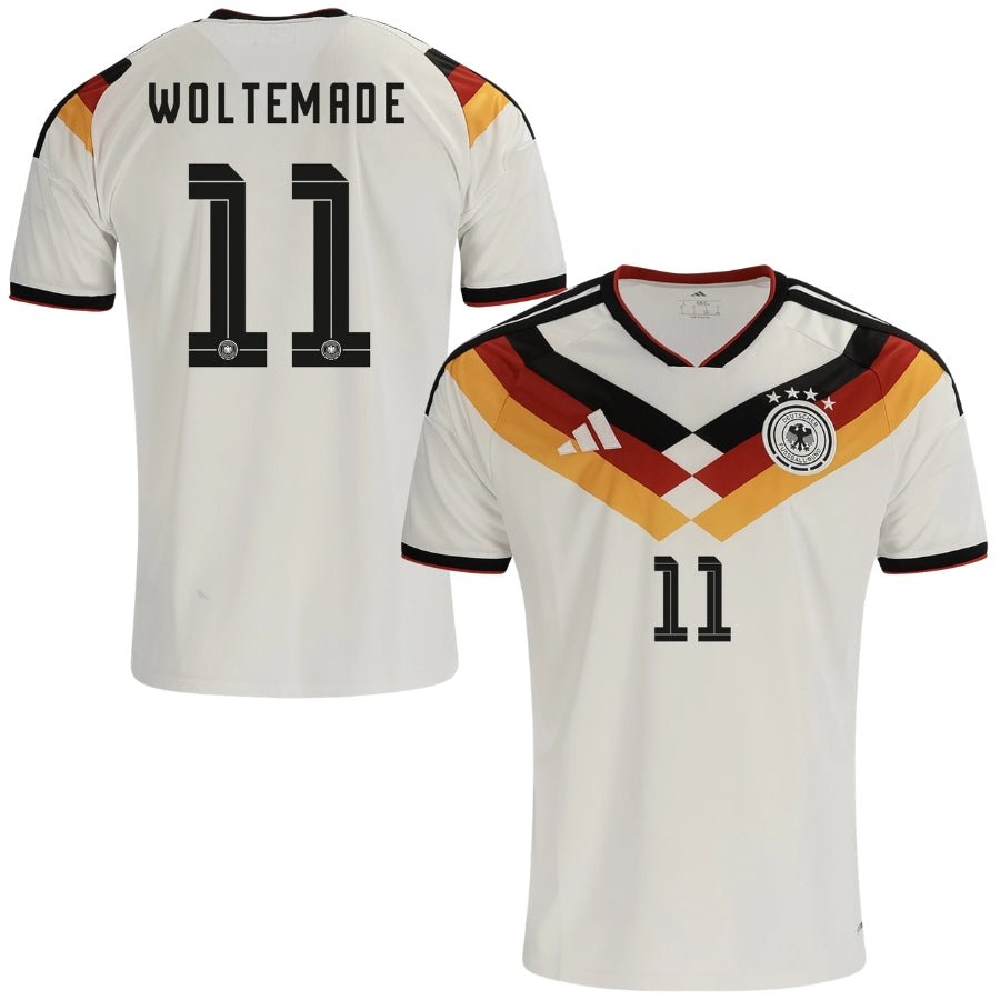 Germany Home Woltemade 11 Fan Jersey Shirt 2026 World Cup - FutStore